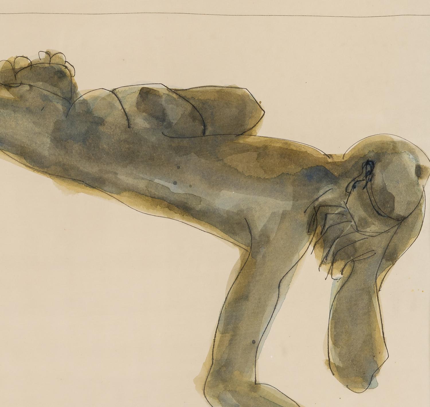 Untitled (Prostrate Figure)