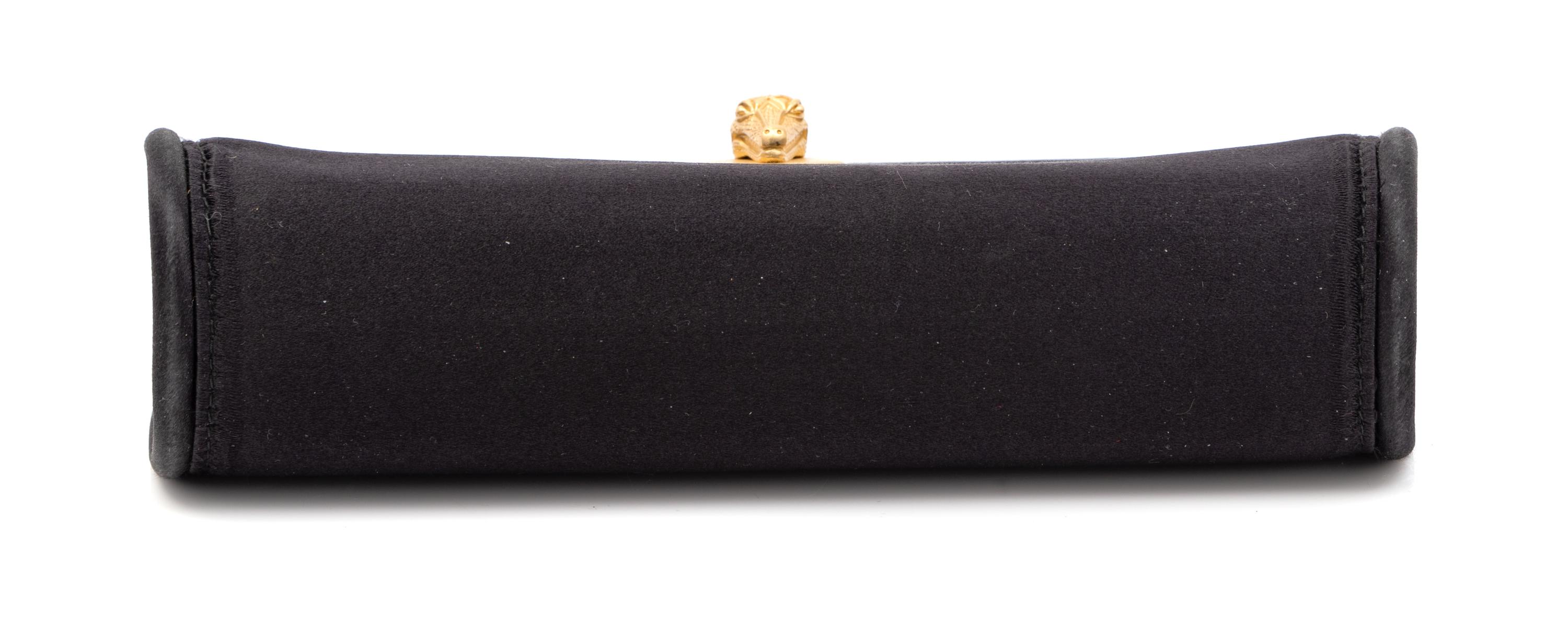 Barry Kieselstein-Cord Satin Purse, 1980-90s