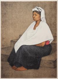 Woman in White Shawl , edition 95/135