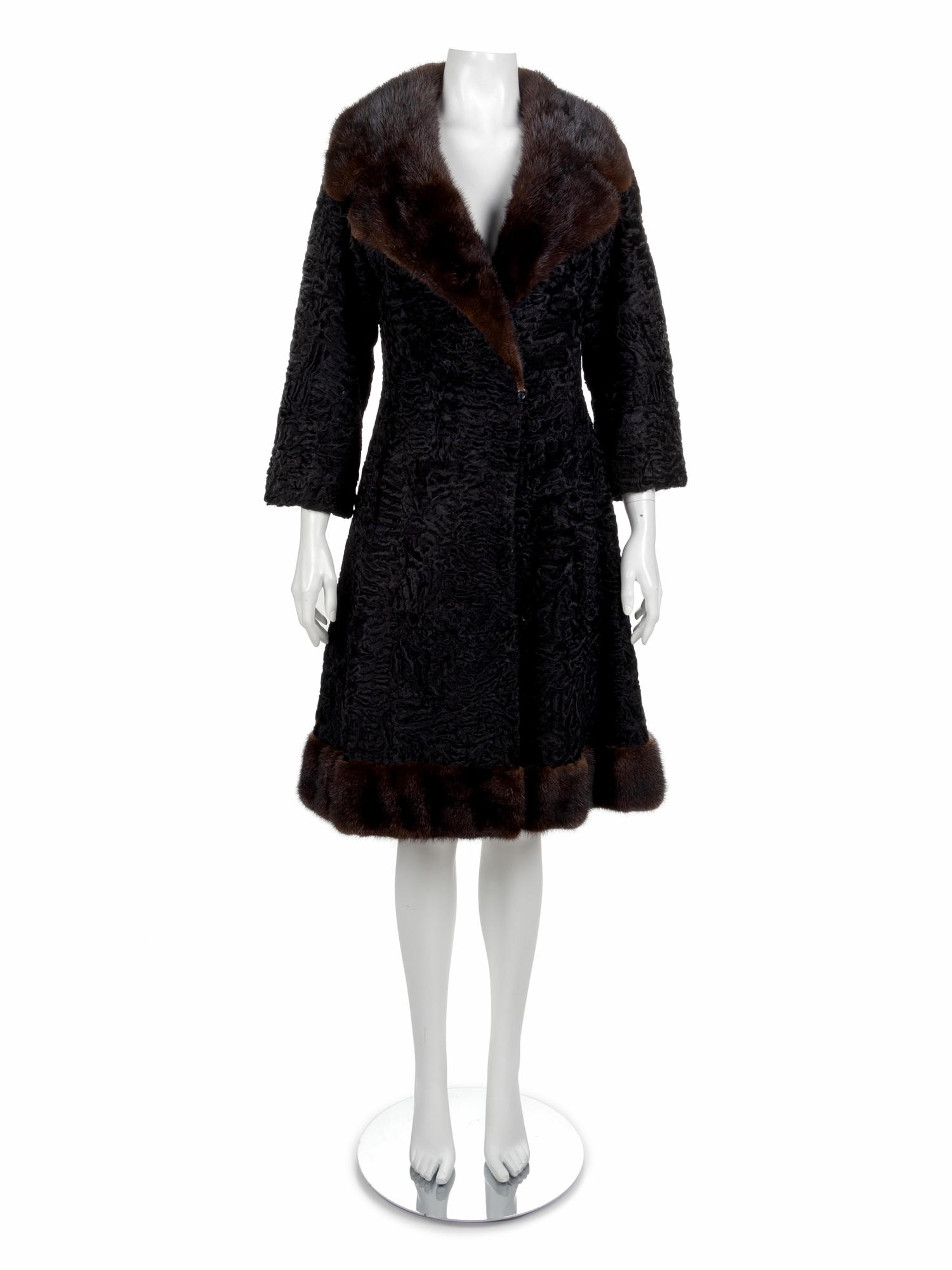 Schiaparelli Fur Coat, 1950-60s