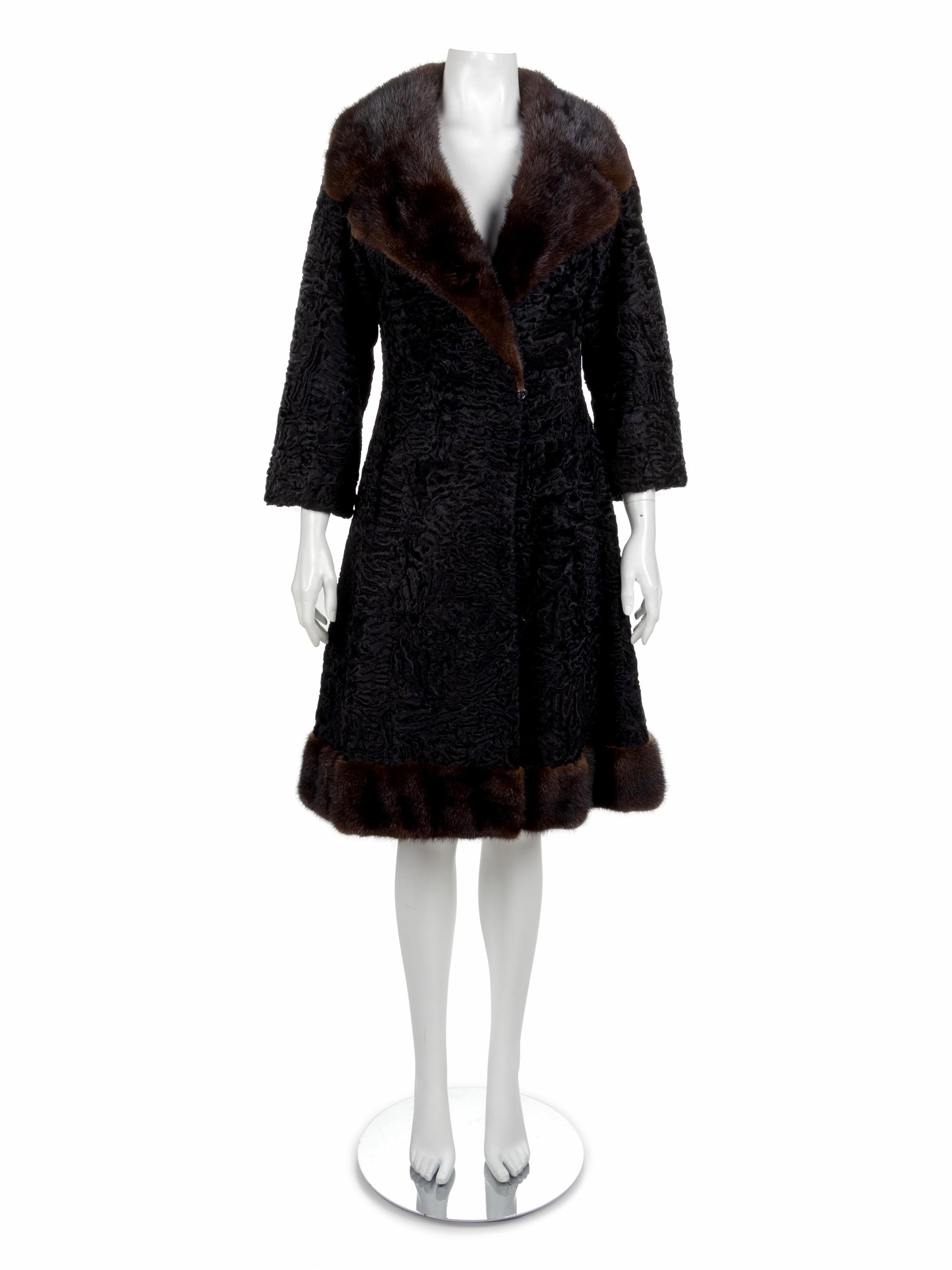 Schiaparelli Fur Coat, 1950-60s