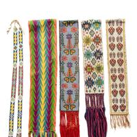 Collection of Great Lakes Beaded Sashes and Hair Drop