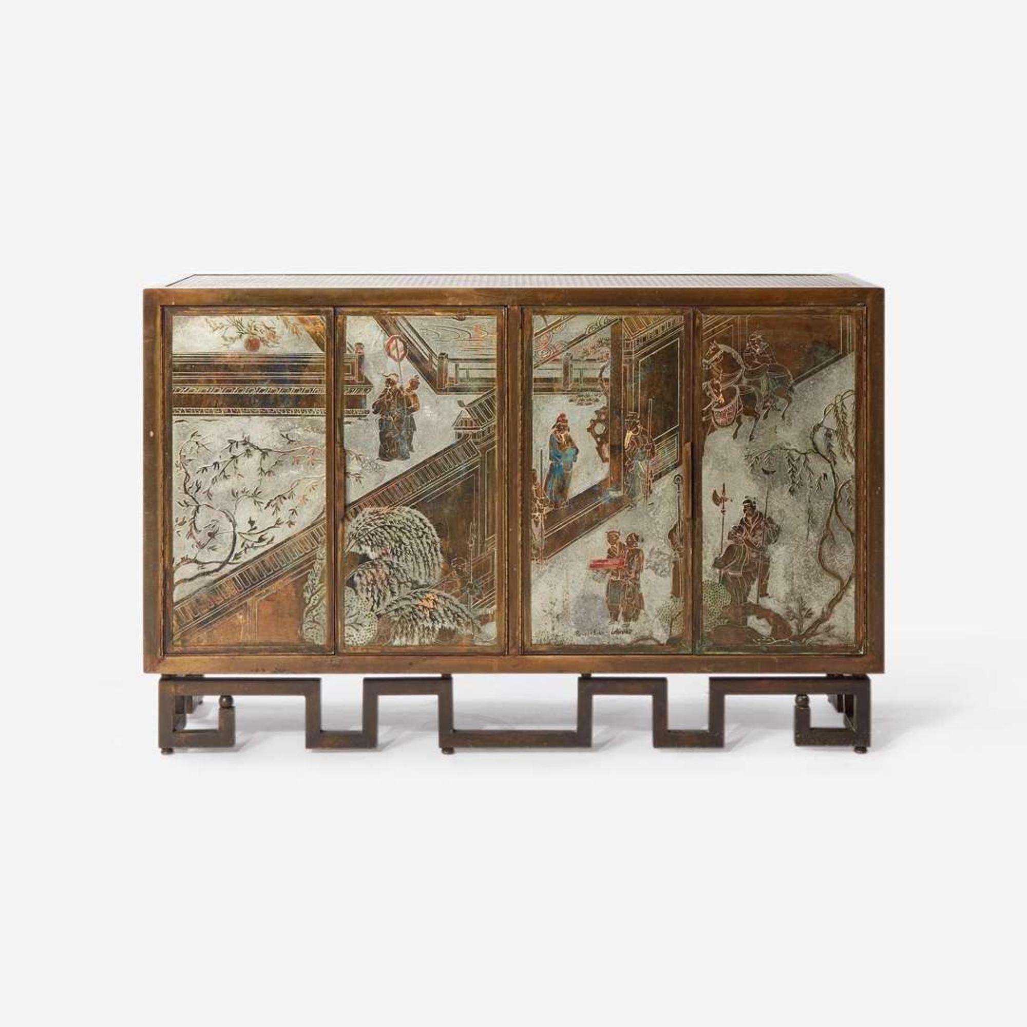 Philip (American, 1907-1987) and Kelvin Laverne (American, b. 1937) Four-Door "Chan" Cabinet, New York, 1978