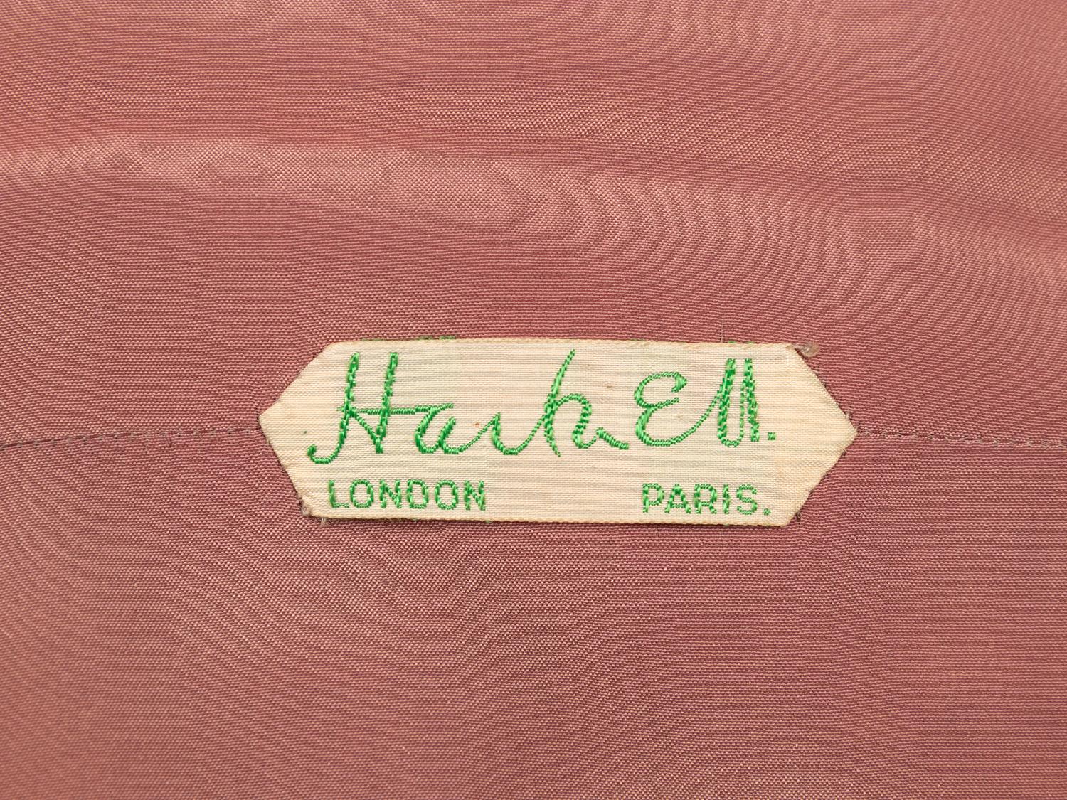Norman Hartnell, Sequined Velvet & Silk Gown, 1950's