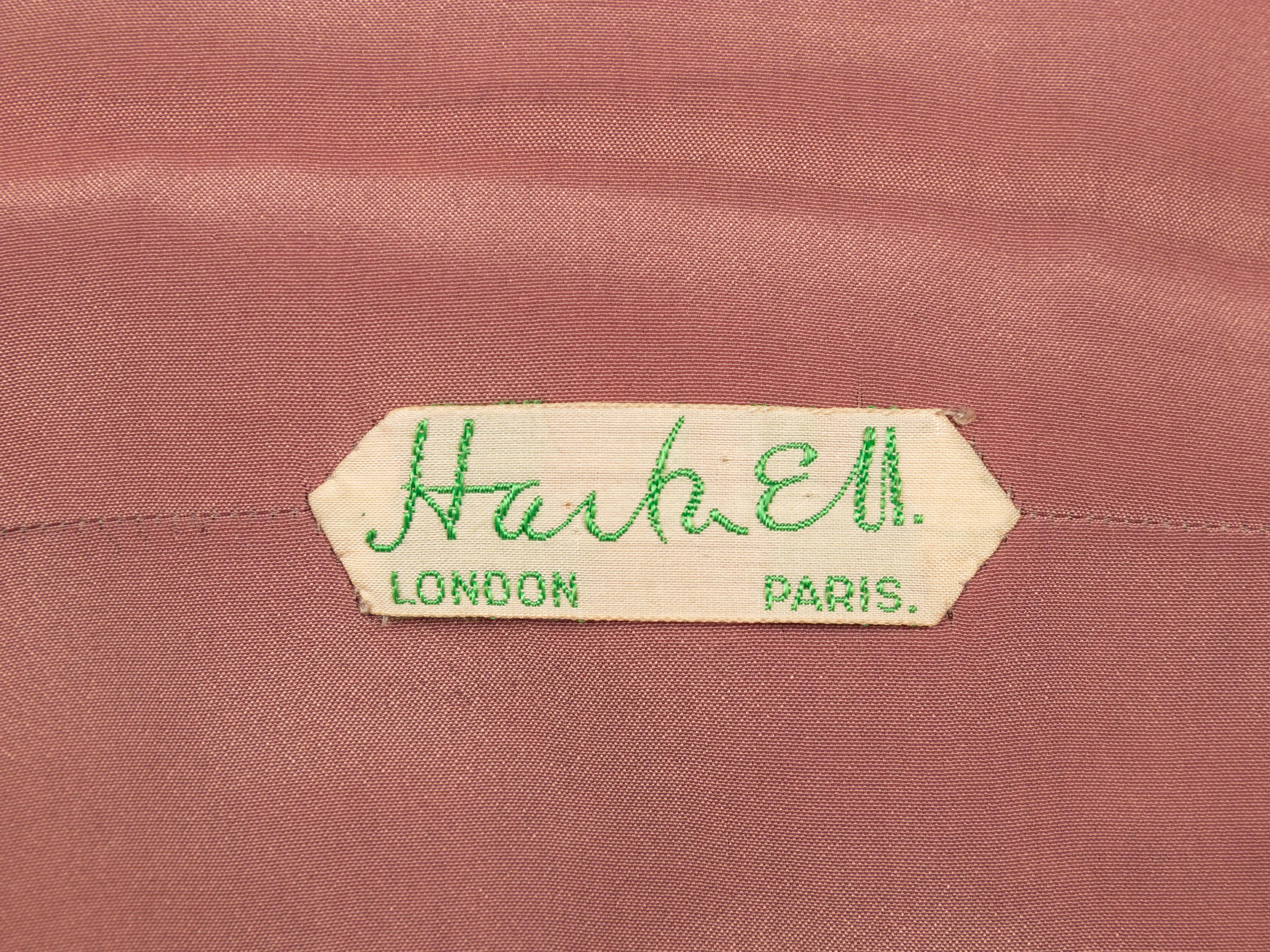 Norman Hartnell, Sequined Velvet & Silk Gown, 1950's