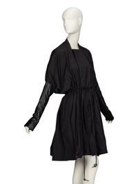 Rick Owens, Black 'Sail' Coat