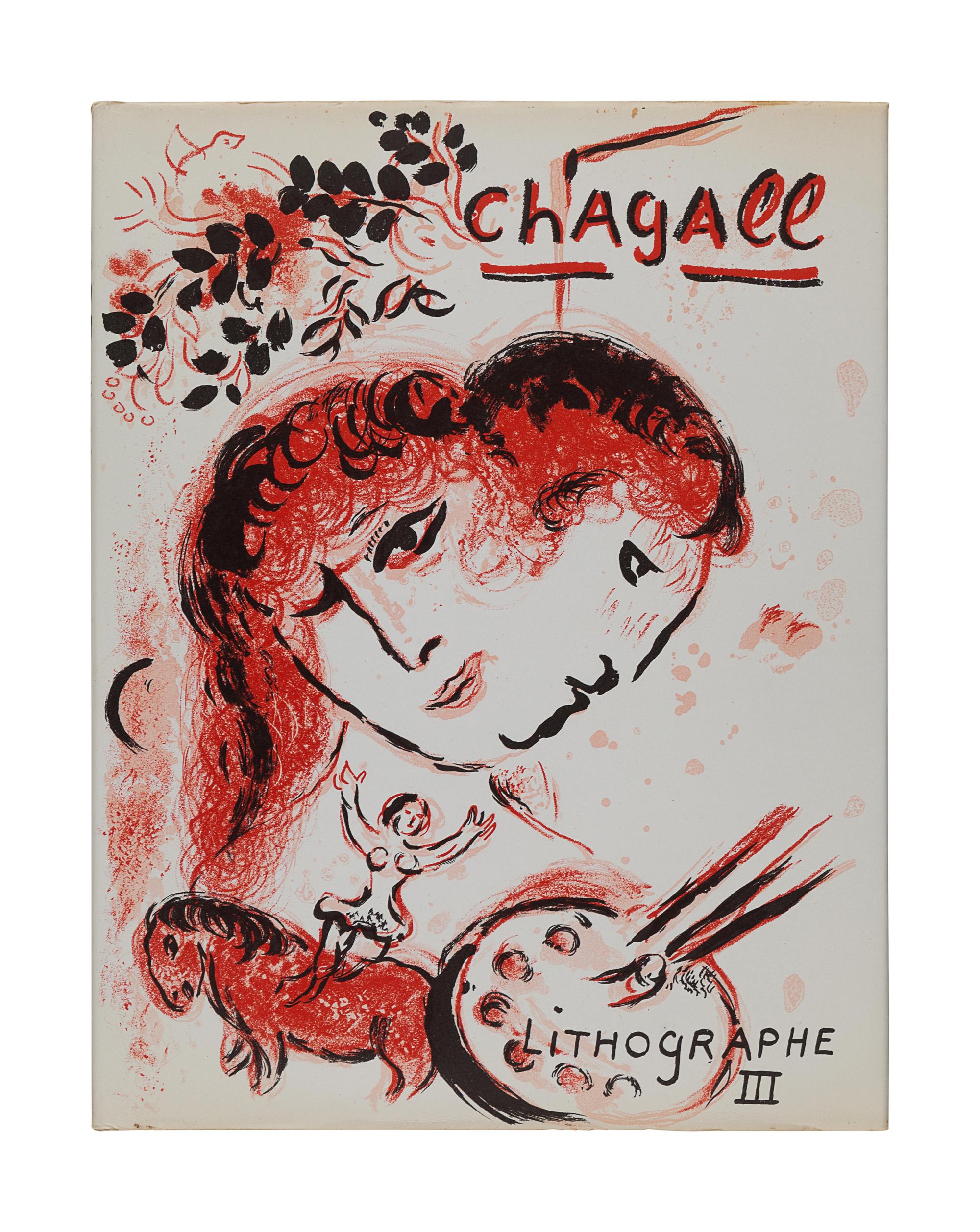 CHAGALL, Marc (1887-1985). Chagall Lithographs. Vol.I: Monte Carlo: André Sauret, 1960; Vol.II: Monte Carlo and Boston: André Sauret and Boston Book and Art Shop, Inc., 1963; Vol.III: Paris: André Sauret, 1969; Vols.IV, V and VI: New York: Crown Publishers, Inc., 1974, 1984, 1986.