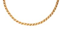 VAN CLEEF & ARPELS, YELLOW GOLD NECKLACE