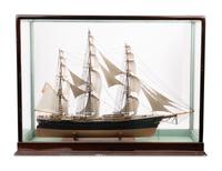 An American Scale Model of a Clipper Ship