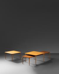 Three Occasional Tables, c. 1965 Firma Karl Mathsson, Sweden