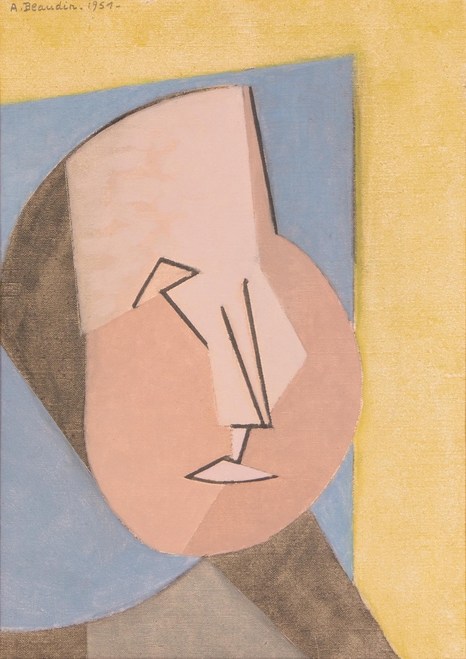 Andre Beaudin, (French, 1895-1979), The Peasant Woman, 1951