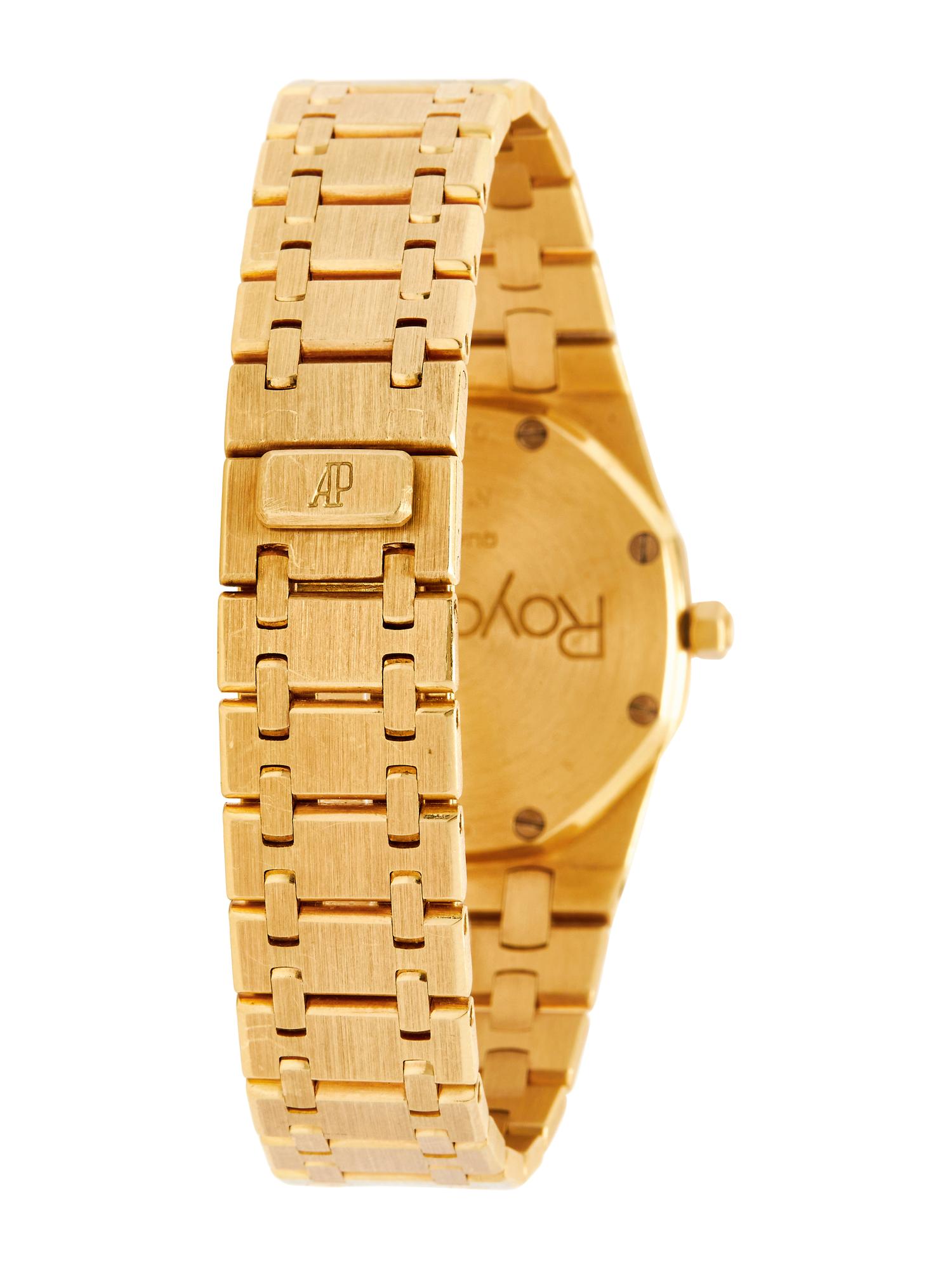 AUDEMARS PIGUET, REF 56175BA 18K YELLOW GOLD 'ROYAL OAK' WATCH