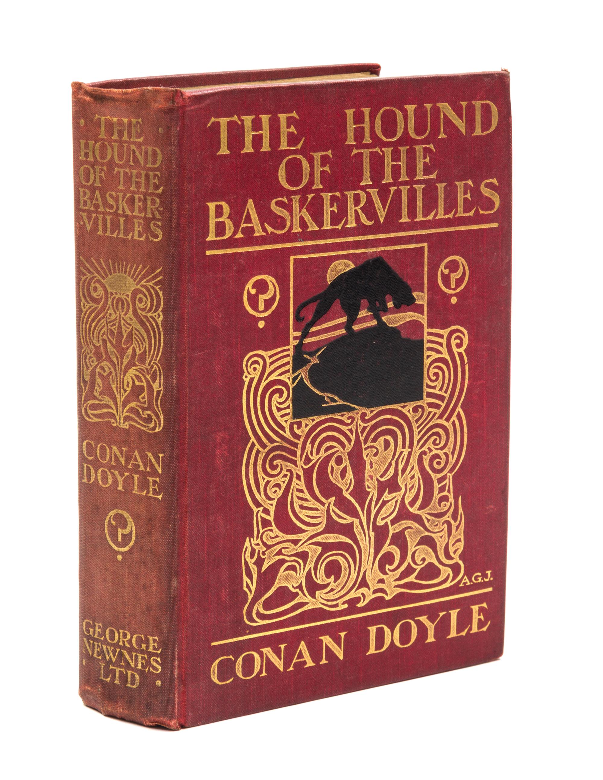 DOYLE, CONAN A. The Hound of the Baskervilles. London, 1902. First ed., first issue.