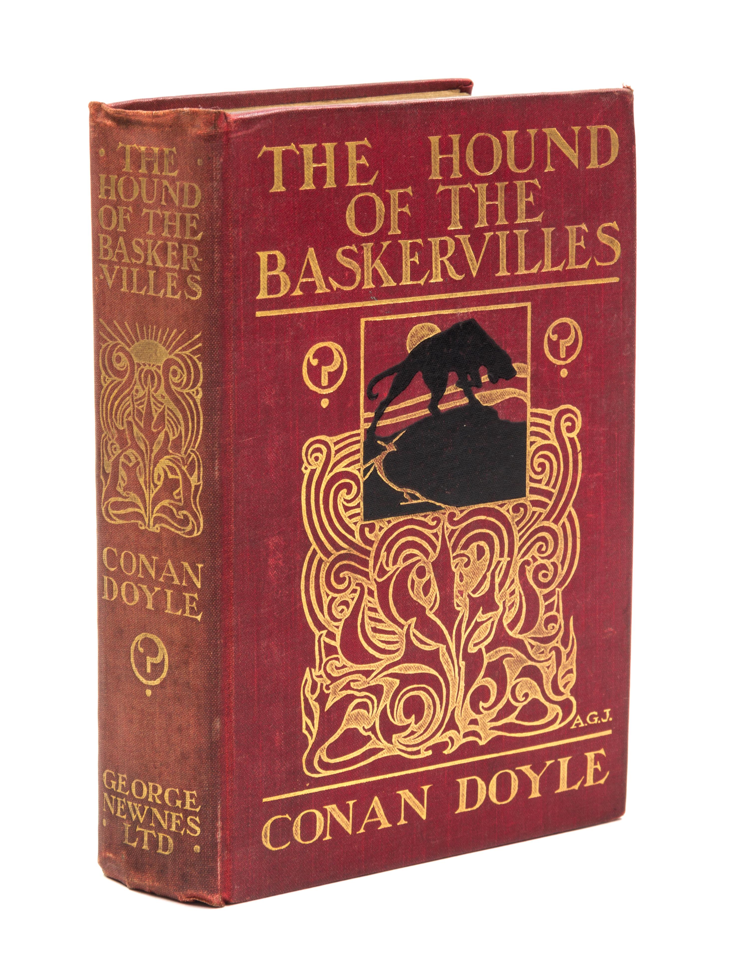 DOYLE, CONAN A. The Hound of the Baskervilles. London, 1902. First ed., first issue.