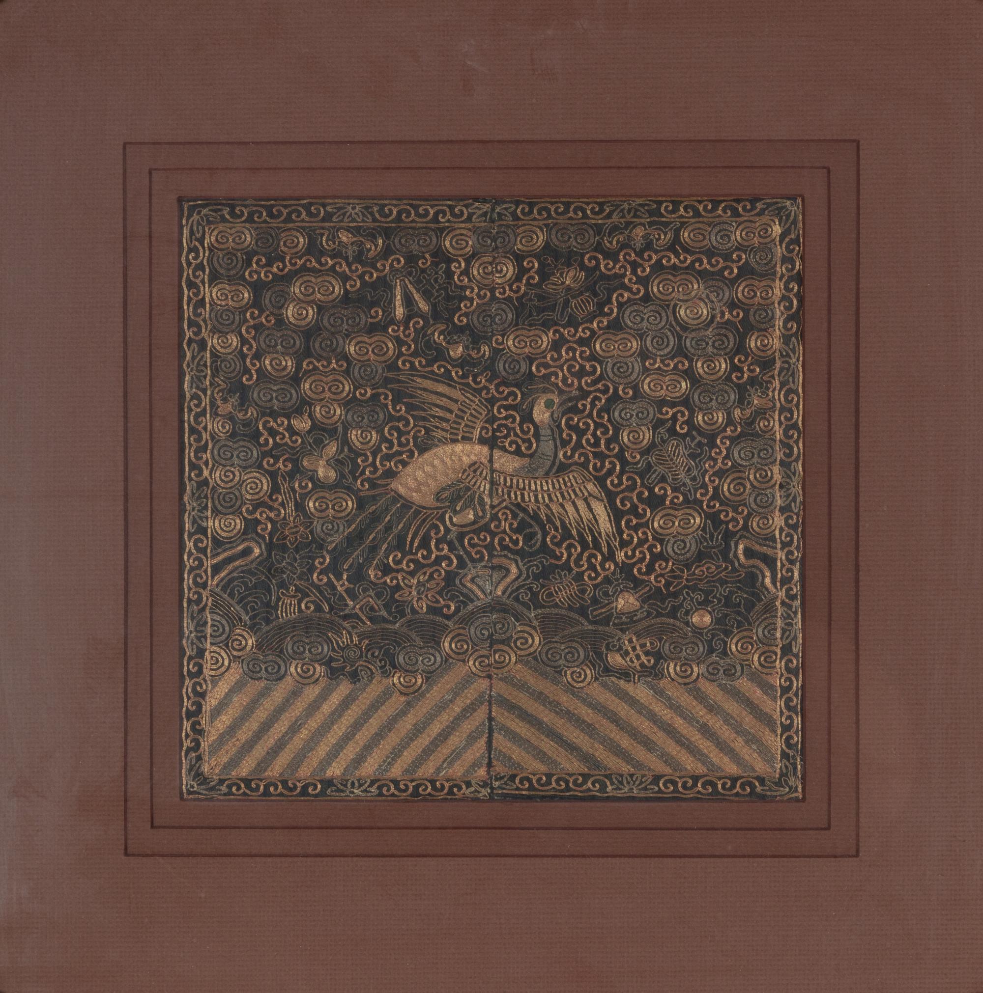 10 Chinese Embroidered and Woven Silk Articles