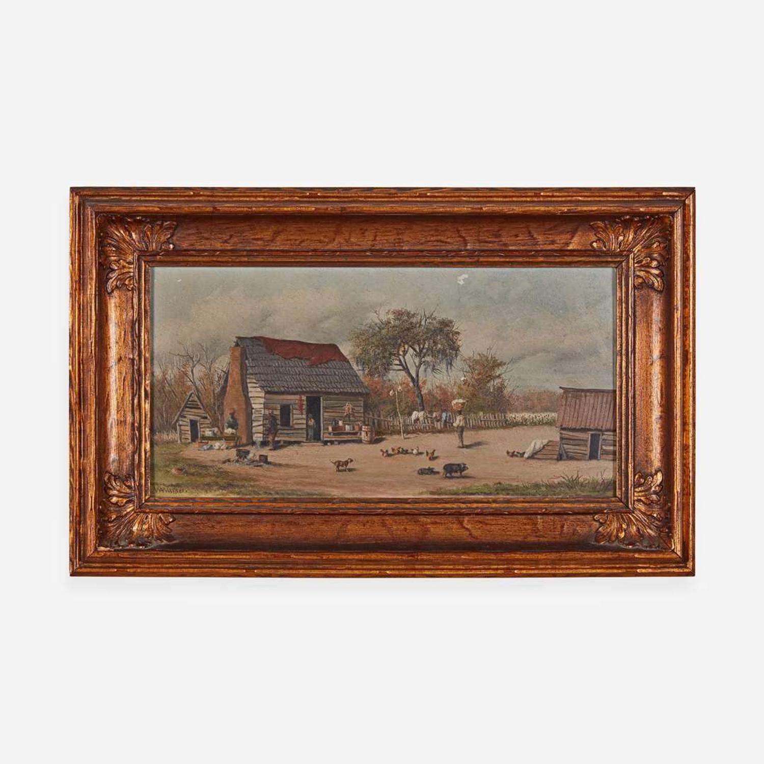 William Aiken Walker (American, 1838–1921) Southern Cabin