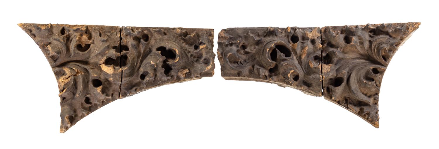 A Louis Sullivan Terra Cotta Schiller Building Loggia Spandrel Height 17 x width overall 64 inches. — CIRCA 1892