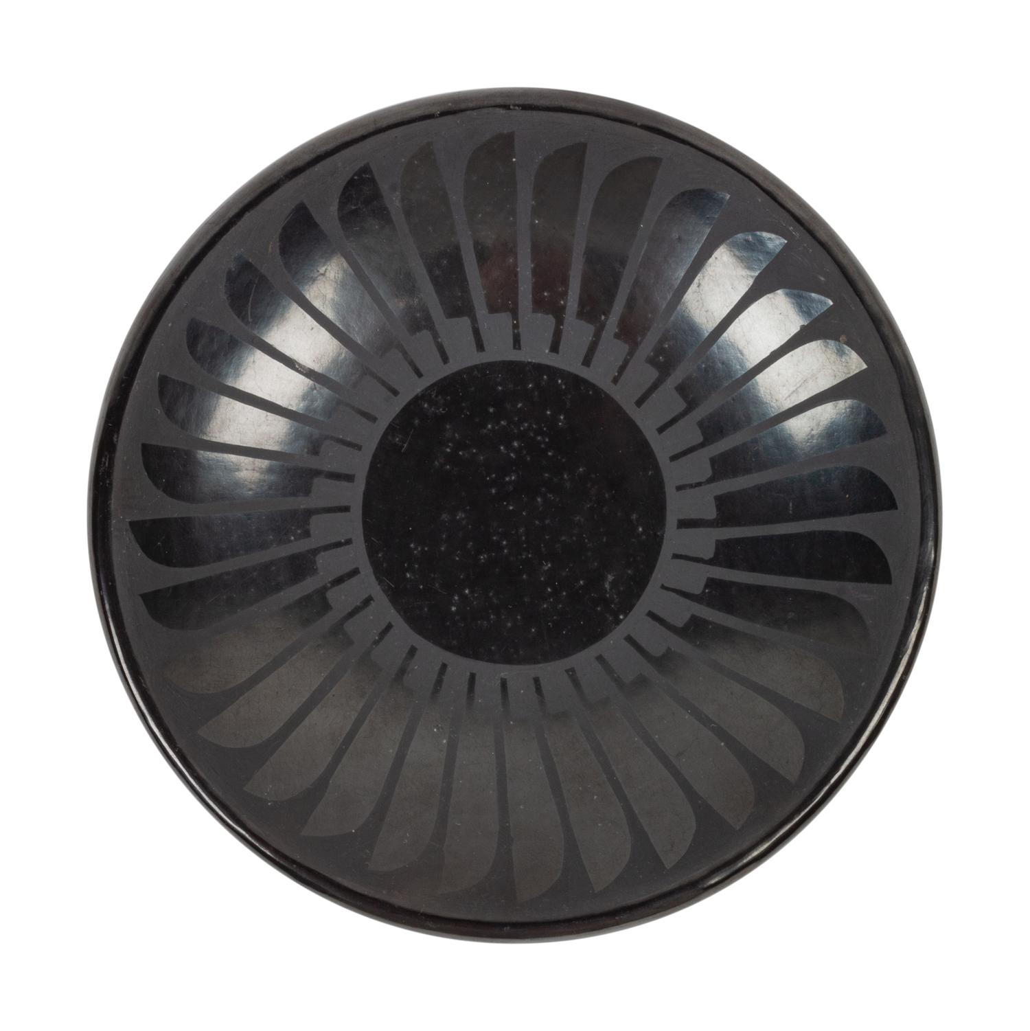 Blackware Jar and Plate