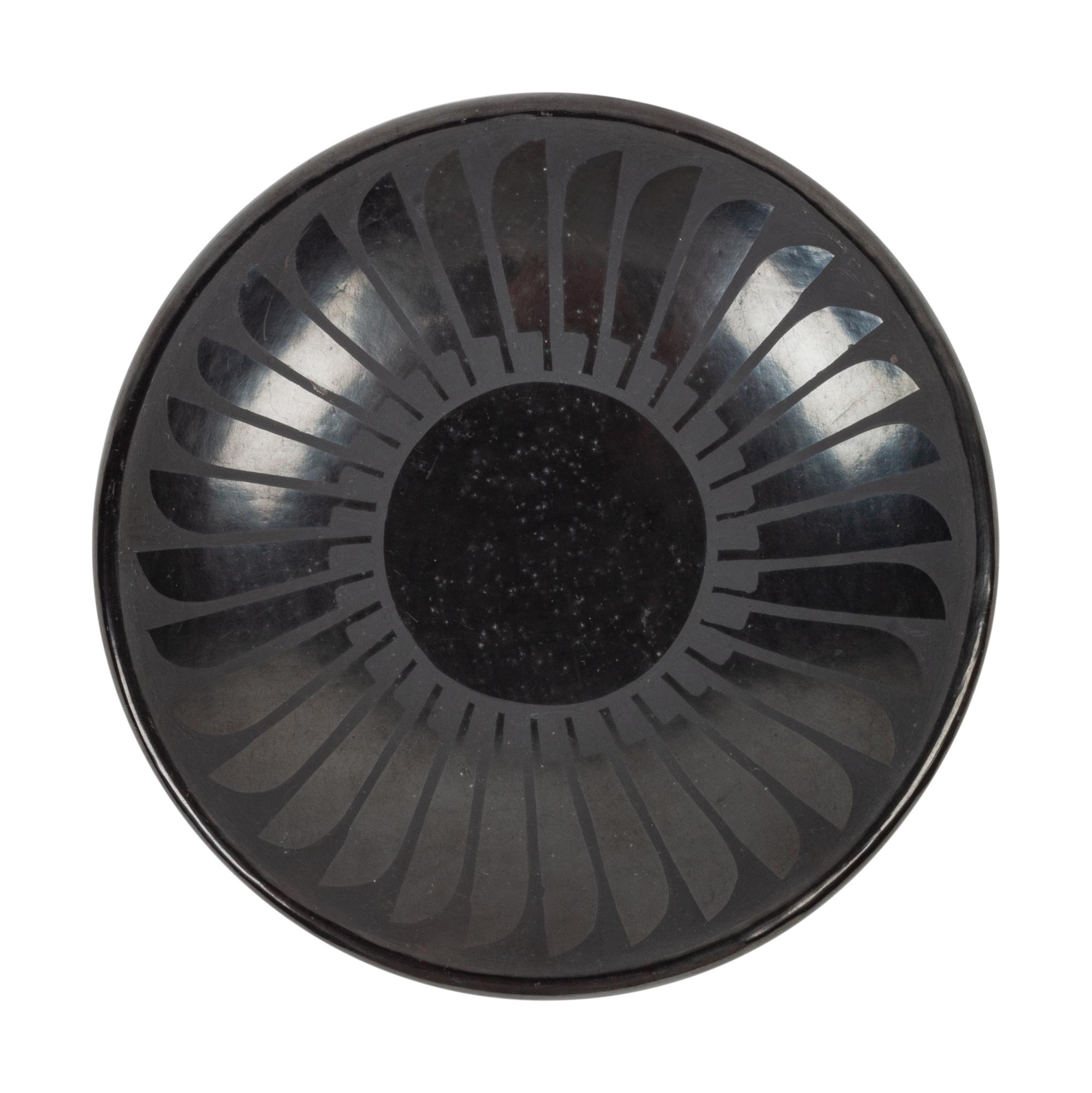 Blackware Jar and Plate