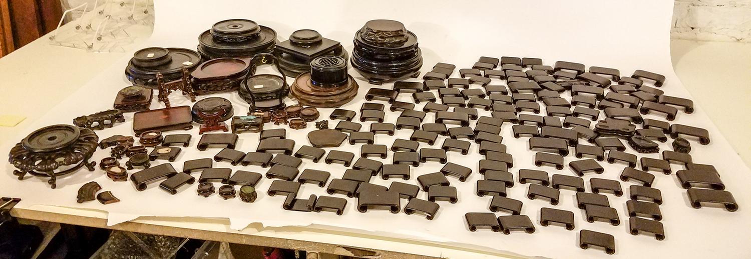 A Collection of Wooden Stands