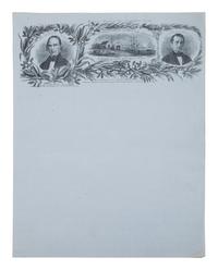 [POLITICS]. Huzza! Huzza! The Country's risin' For Henry Clay and Frelinghuysen . 1844.