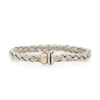 WHITE GOLD MESH BRACELET