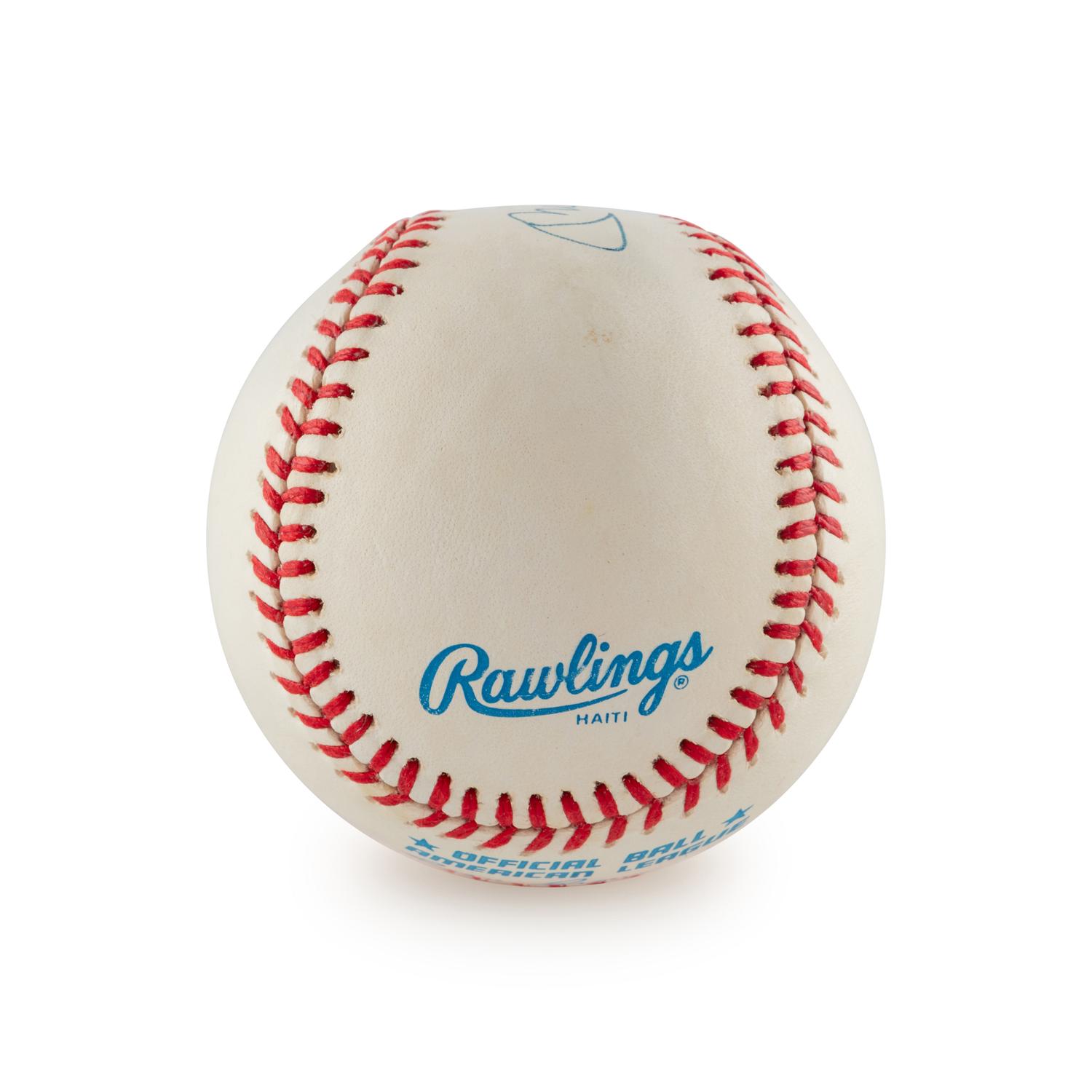 A Mickey Mantle Single Signed Autograph Baseball (JSA Letter)