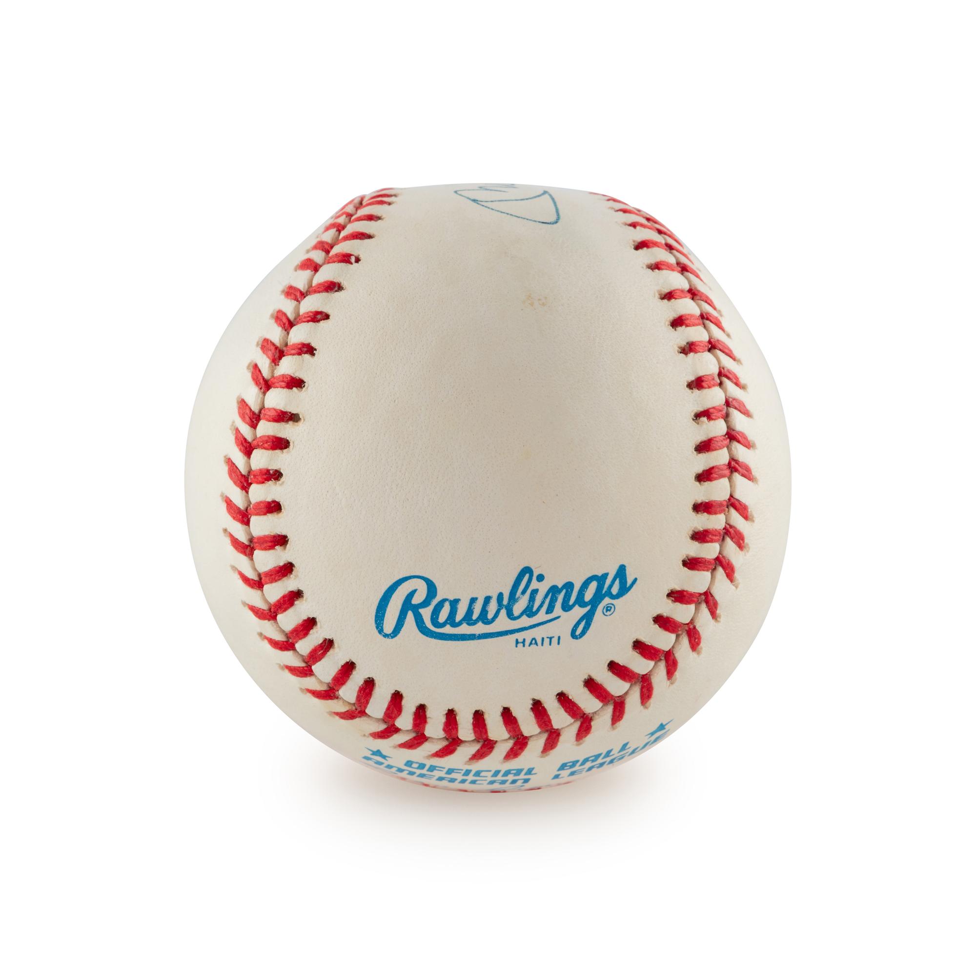 A Mickey Mantle Single Signed Autograph Baseball (JSA Letter)