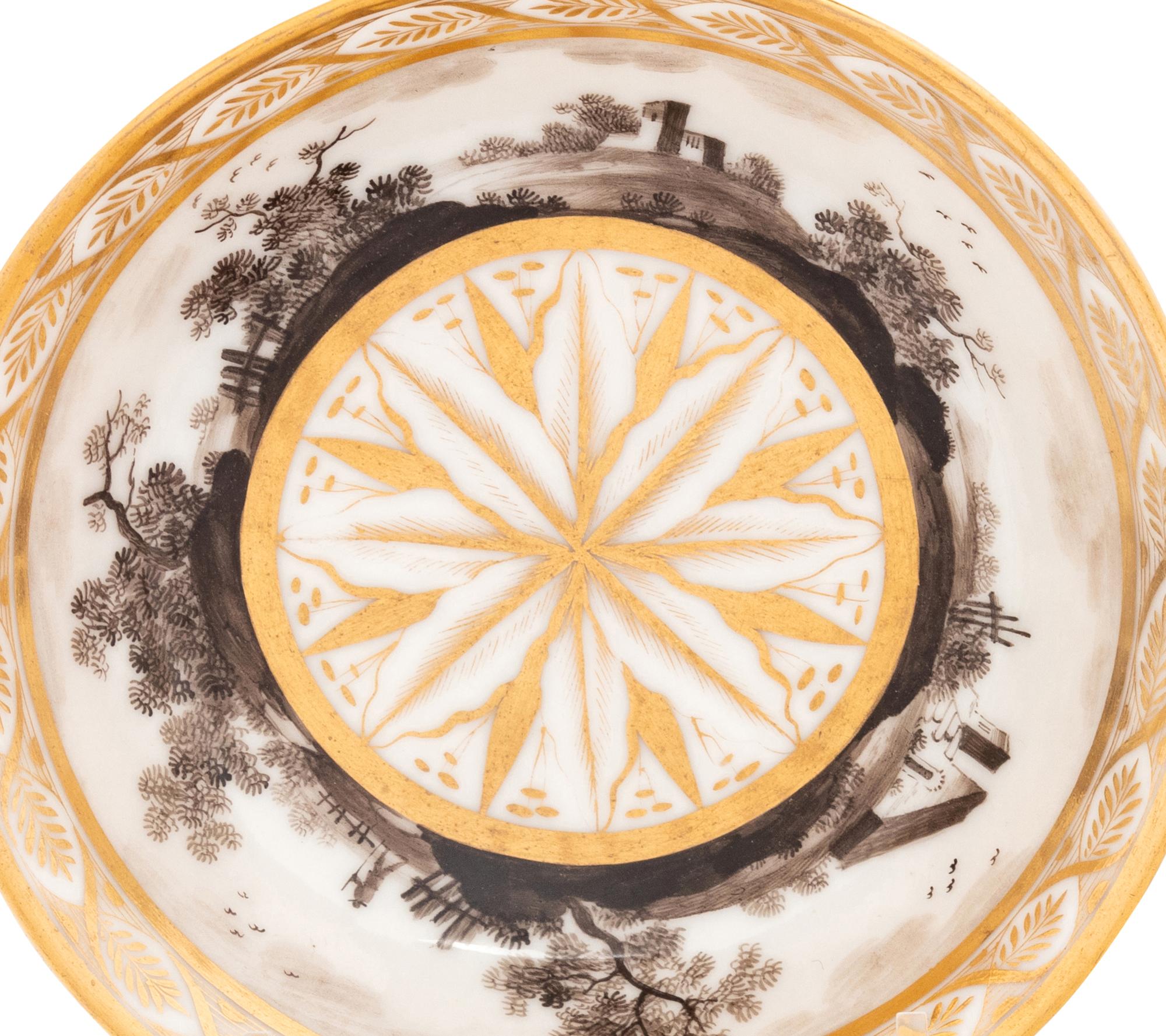 Two Continental Porcelain Vide-Poches