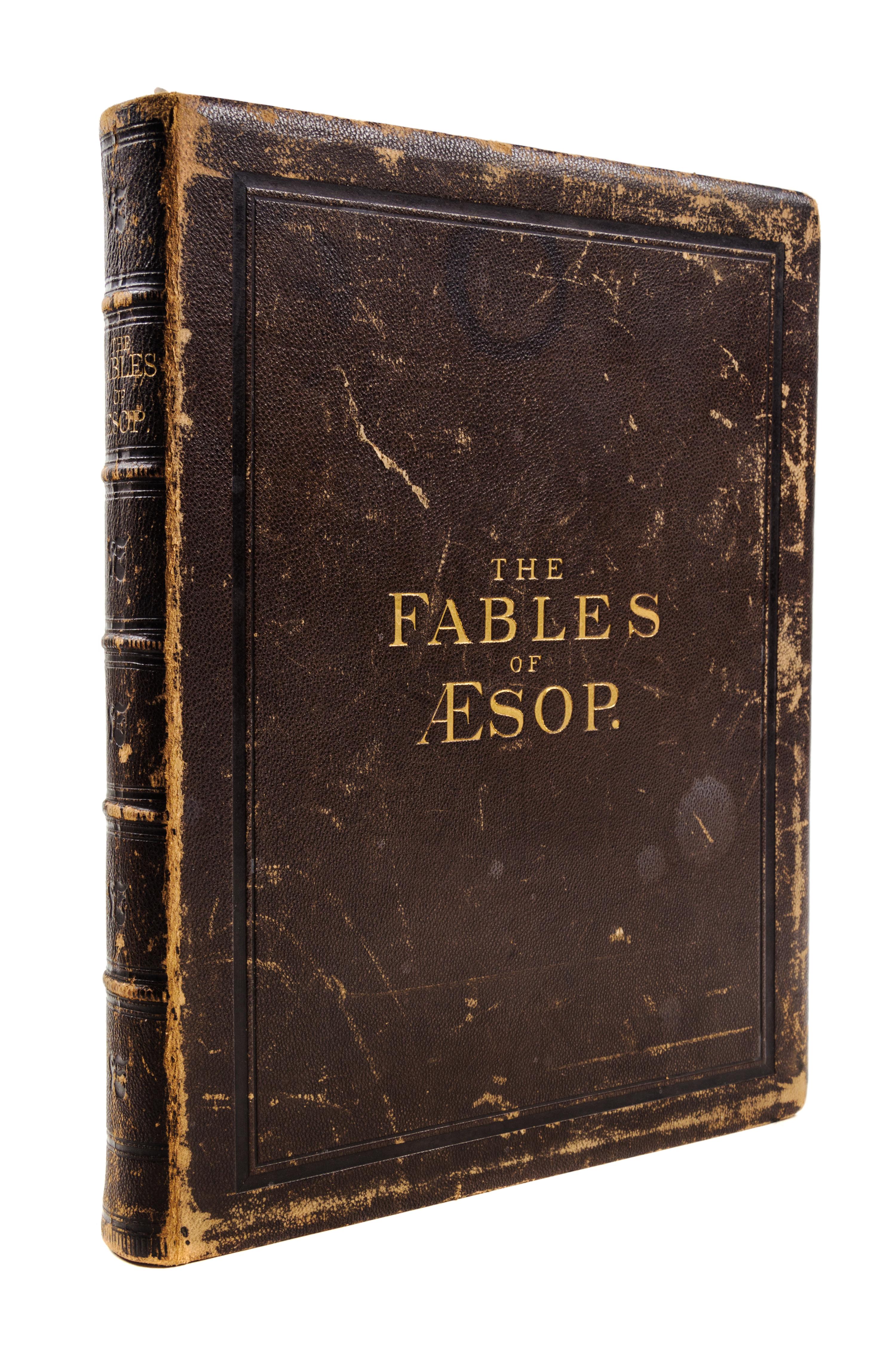 (STEPHENS, HENRY) AESOP. The Fables of Aesop. New York, 1868.