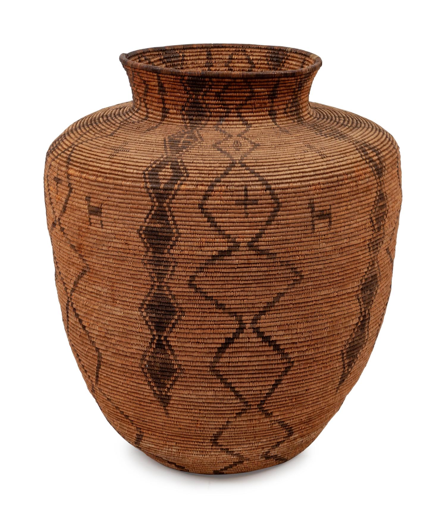 Western Apache Figural Olla