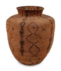 Western Apache Figural Olla
