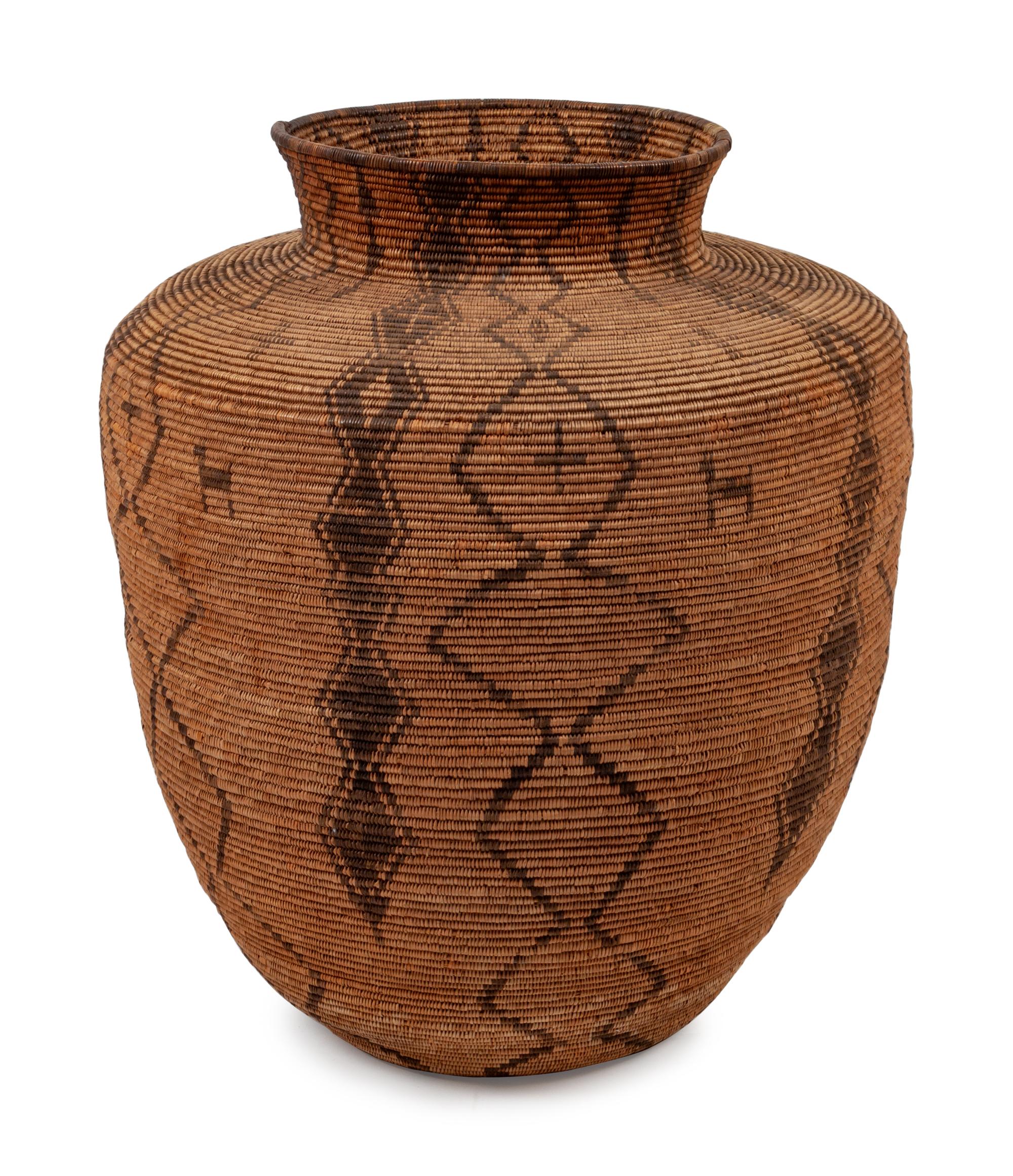 Western Apache Figural Olla