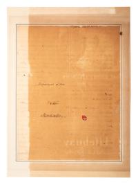JEFFERSON, Thomas (1743-1826). Autograph letter signed ("Th: Jefferson"), to George W. Spooner. Monticello, 14 November 1819.