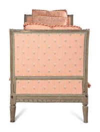 A Louis XVI Gray Painted Daybed