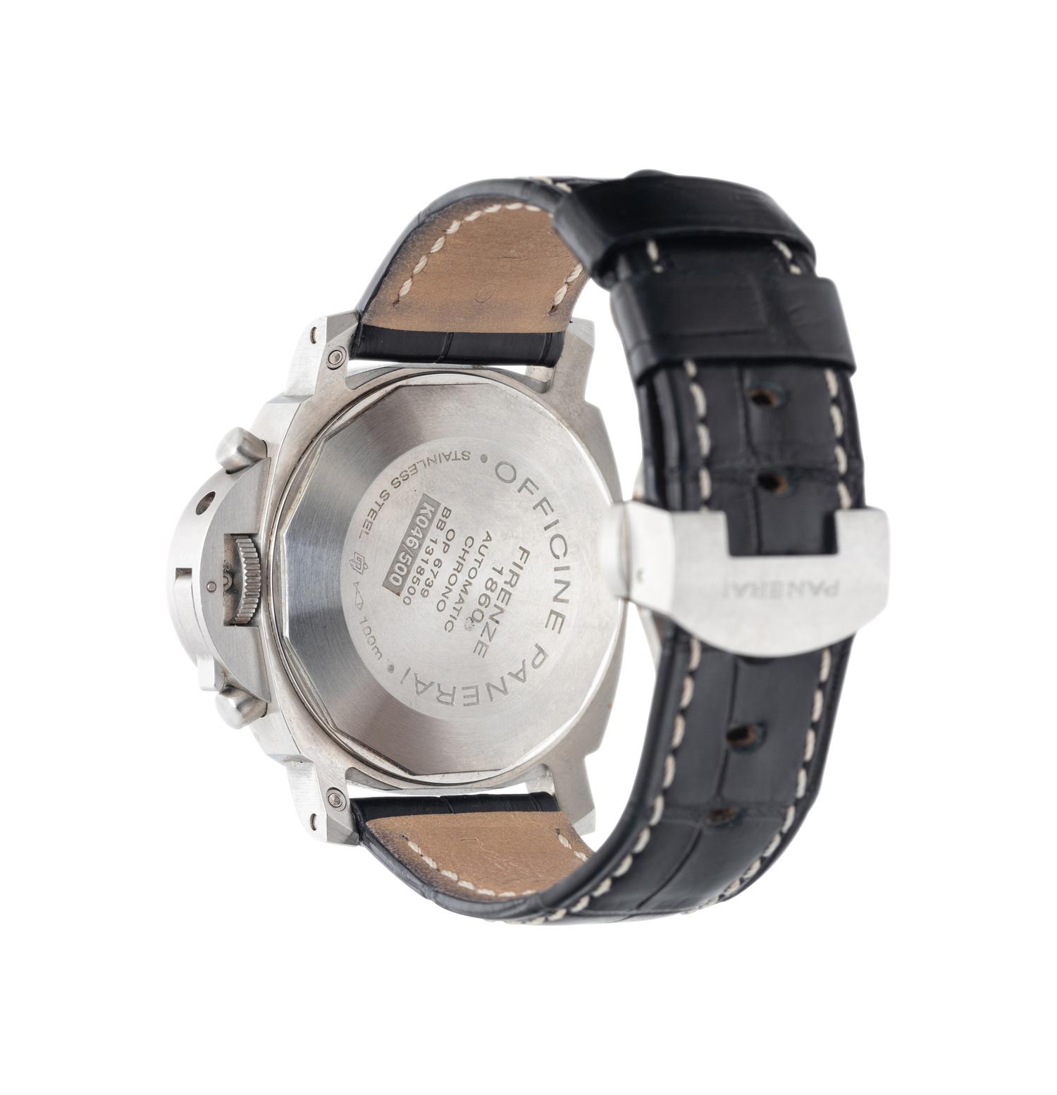 PANERAI, REF. PAM310 STAINLESS STEEL 'LUMINOR 40 CHRONO' WATCH