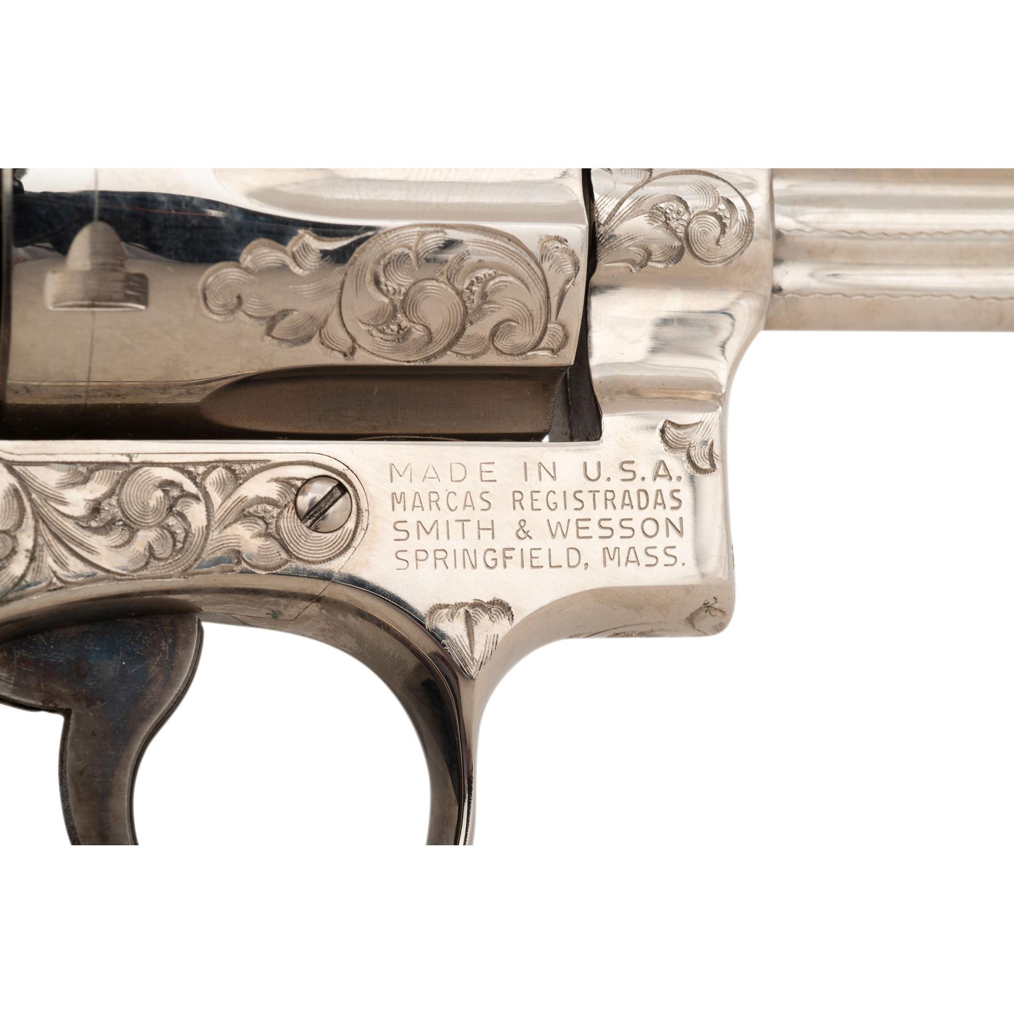 *Factory Class B Engraved Smith & Wesson Model 19-4 Revolver in Box