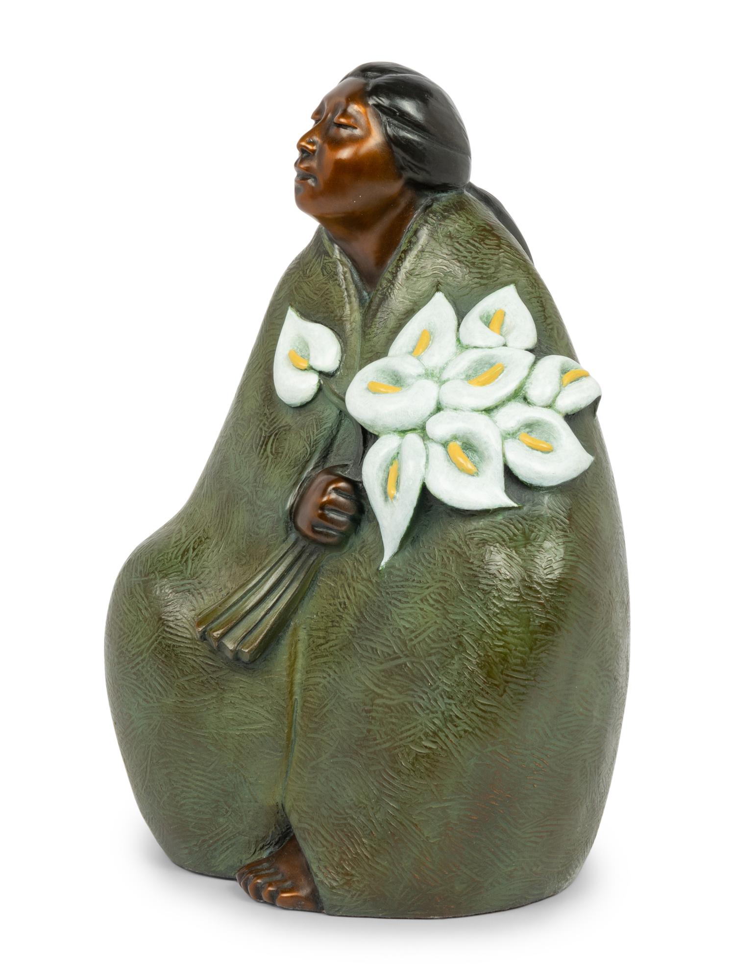 Maiden with Flowers , edition 43/75