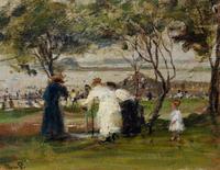 Paul Moro, (Italian/American, 1886-1953), At the Spring, 1925