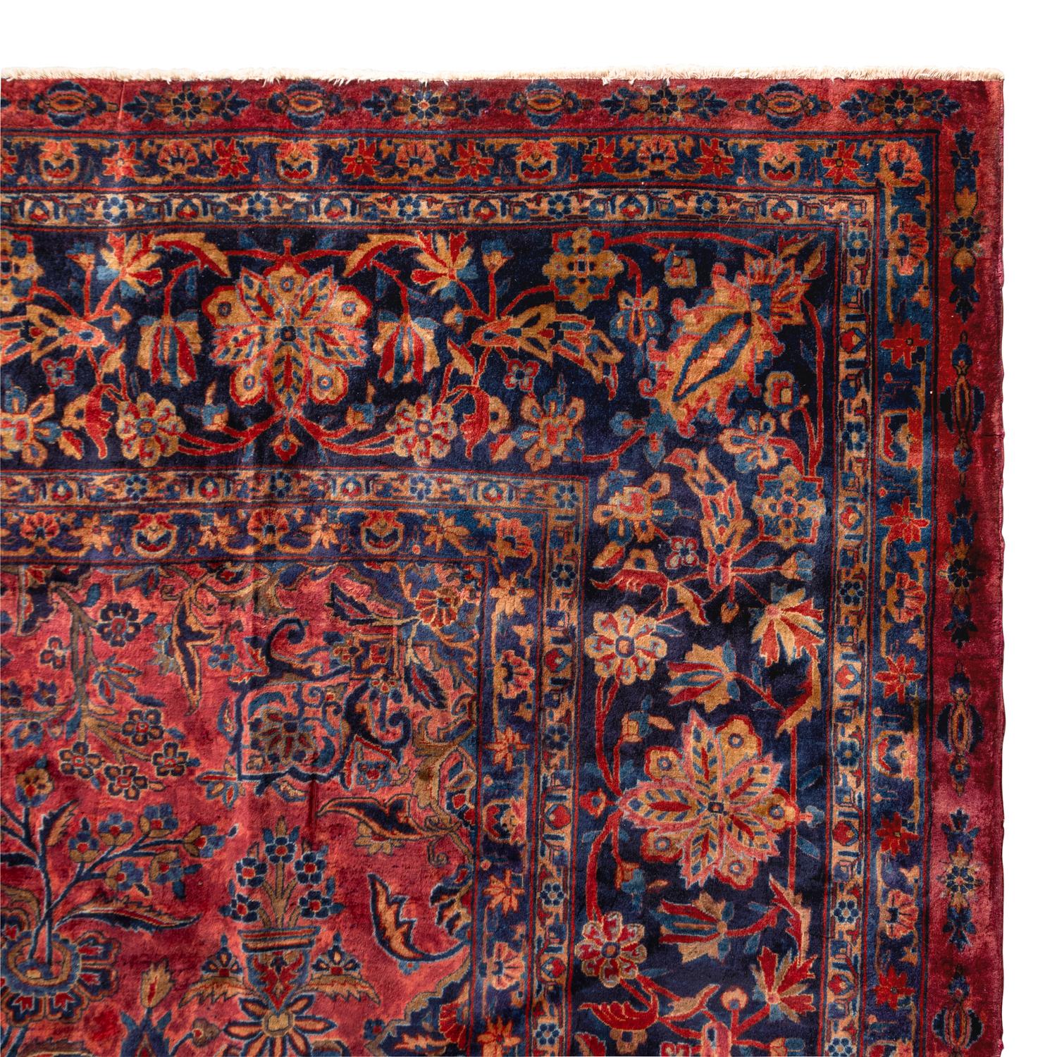 A Kashan Manchester Carpet
