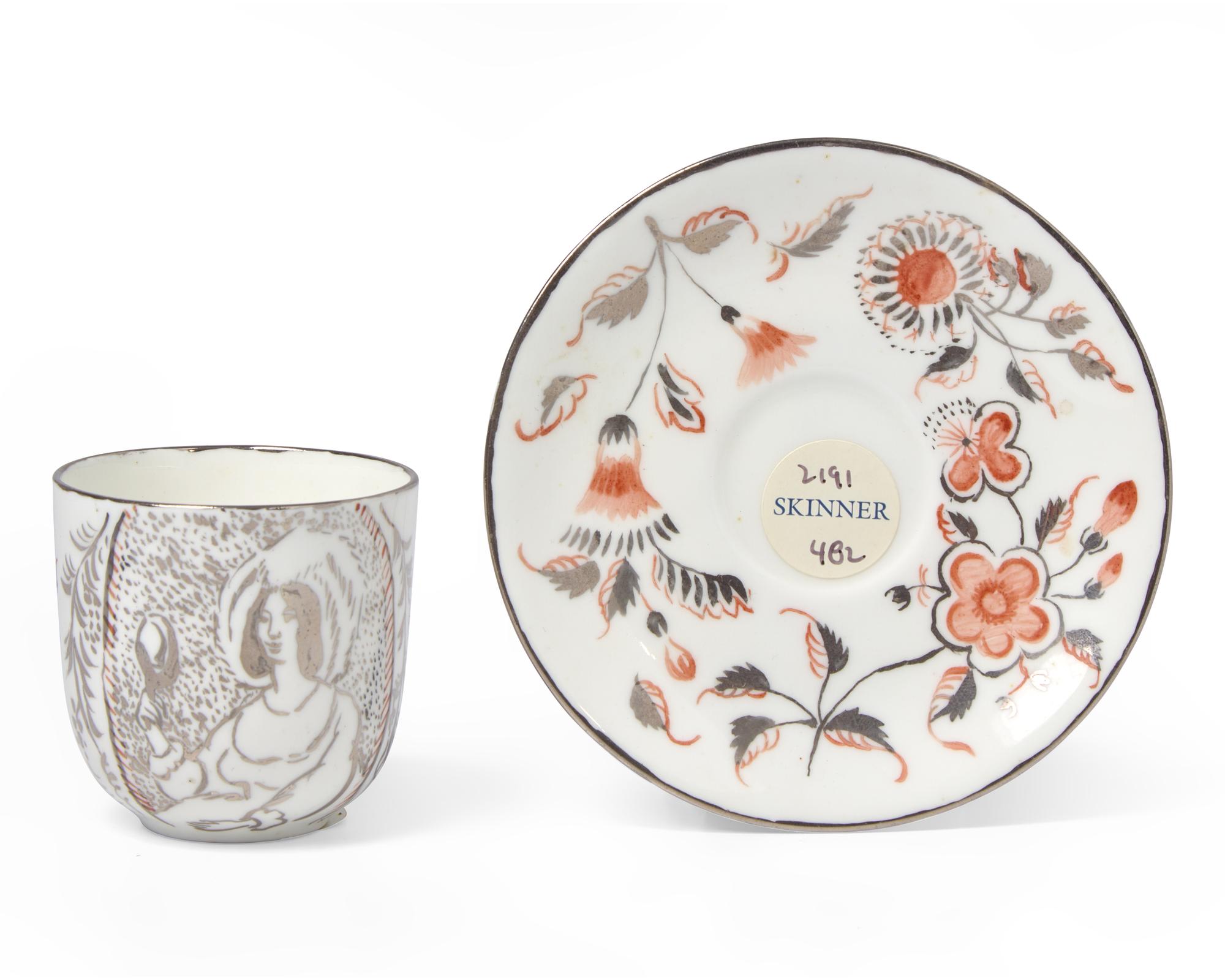 A Wedgwood Porcelain Cup and Saucer