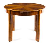 Art Deco, FIRST HALF 20TH CENTURY, a metamorphic expansion dining table