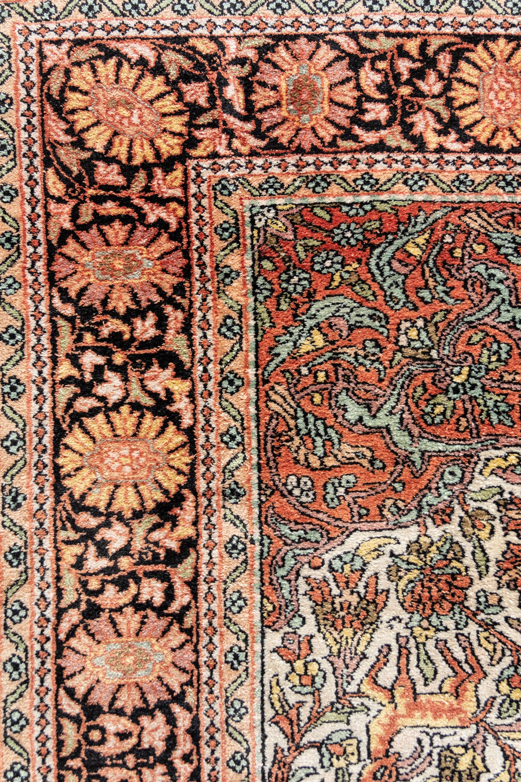 A Persian Silk Rug