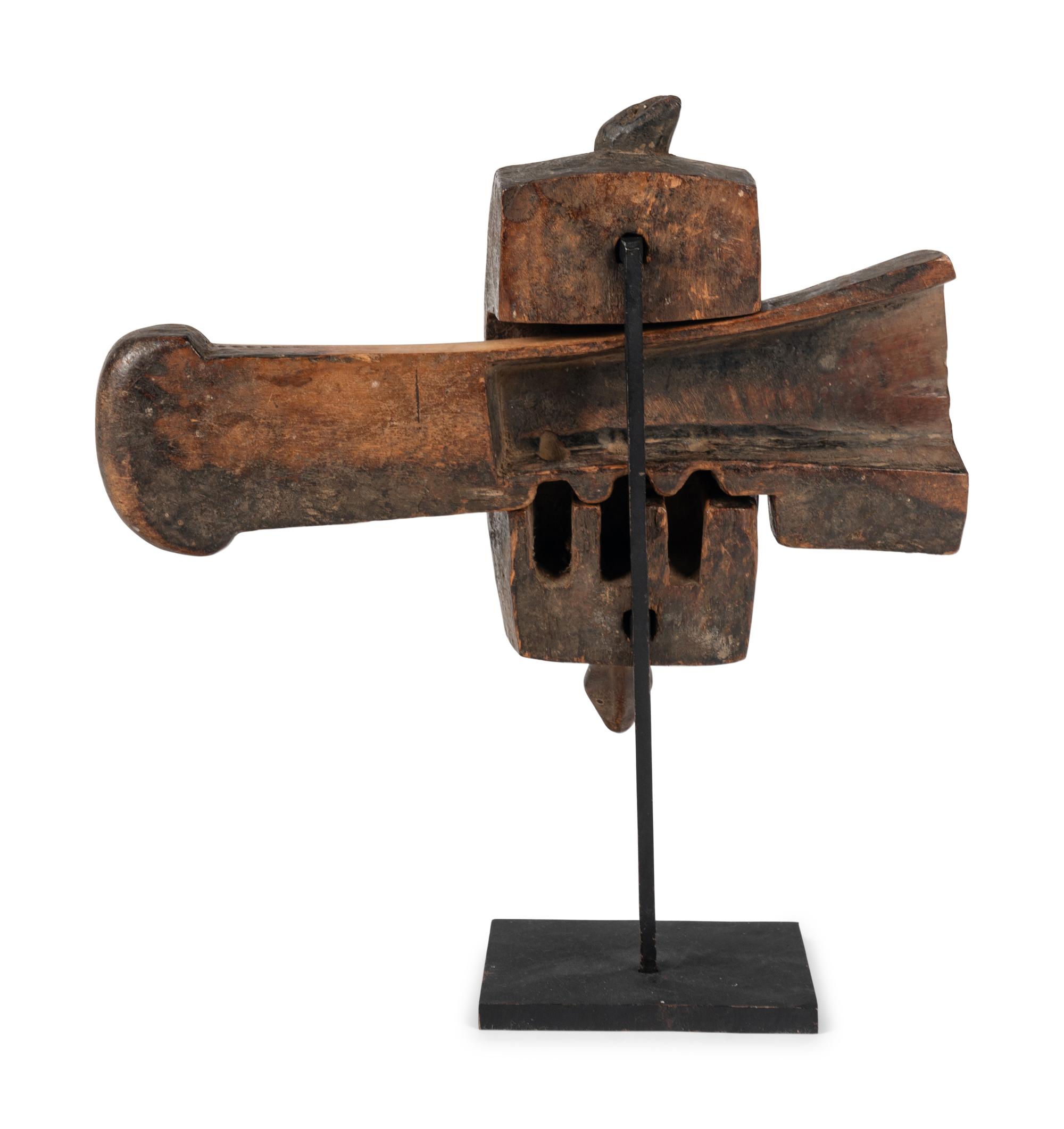A Dogon Wood Granary Door Lock
