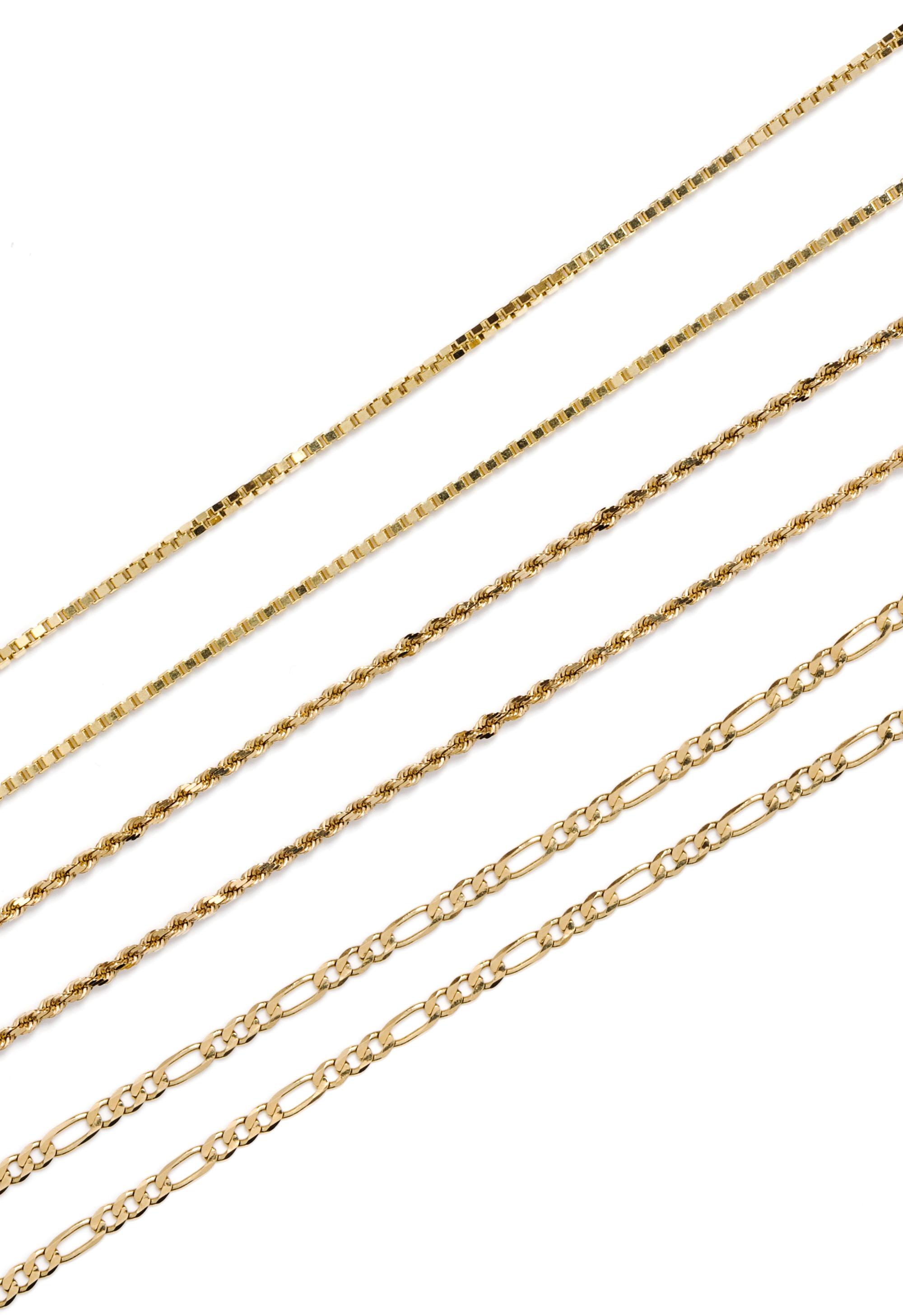 A Collection of 14 Karat Yellow Gold Chain Necklaces, 28.00 dwts.