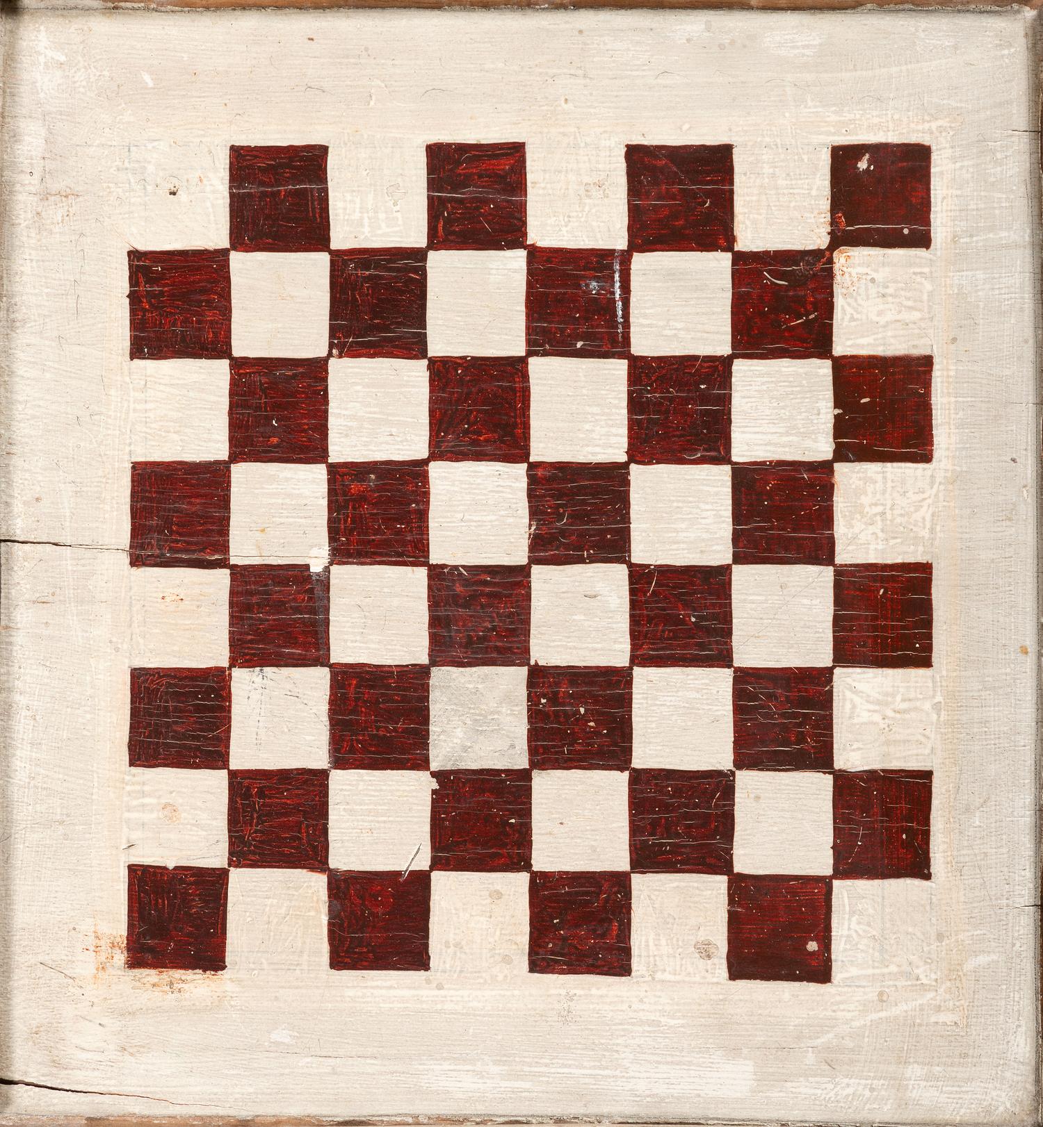 Four Decorated Wood Game Boards