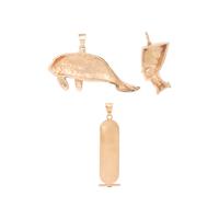 COLLECTION OF YELLOW GOLD CHARMS