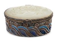 Five Chinese Covered Boxes