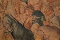 An Italian Painted Tapestry Depicting the Coronation of Esther