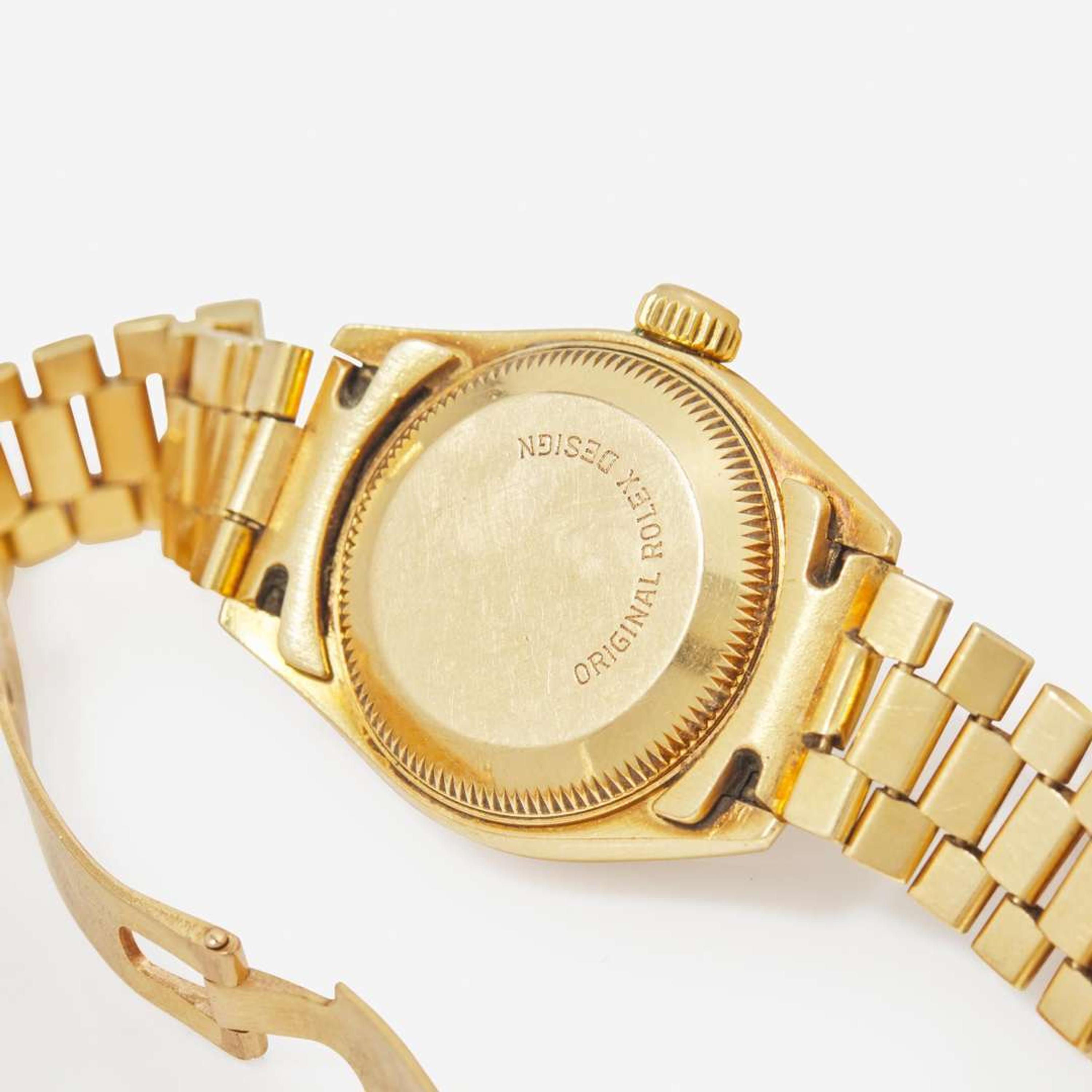 An 18K Yellow Gold Ladies Rolex Oyster Perpetual Datejust c.1988